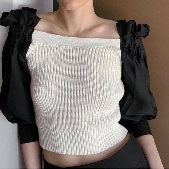 Zara Sweaters - Zara Off the Shoulder Top
